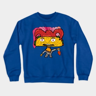 taco jester Christmas hater Crewneck Sweatshirt